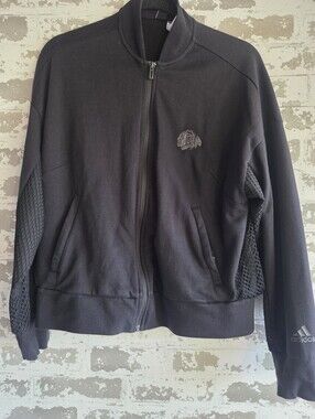 ​Adidas Chicago Blackhawks ID Mesh Bomber Jacket M